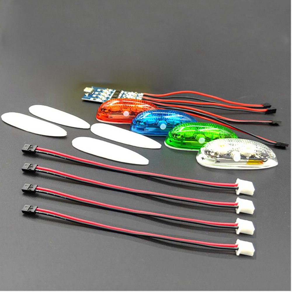 4x URUAV SL03 LED Flash Light + Controller 4x URUAV SL03 LED Flash Light + Controller