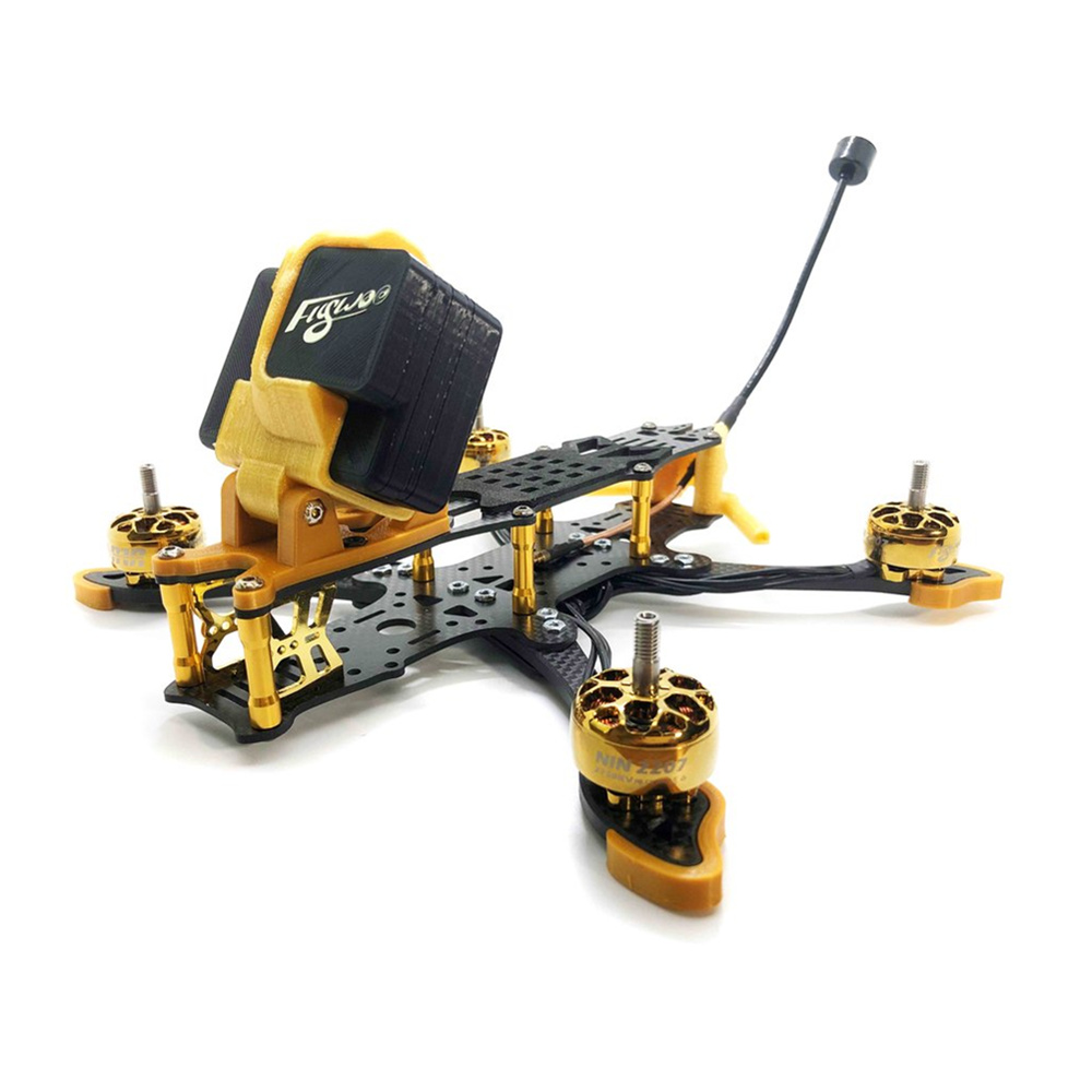 3D Printed TPU Gopro Hero Antenna Mount for Flywoo Mr.Croc 3D Printed TPU Gopro Hero Antenna Mount for Flywoo Mr.Croc